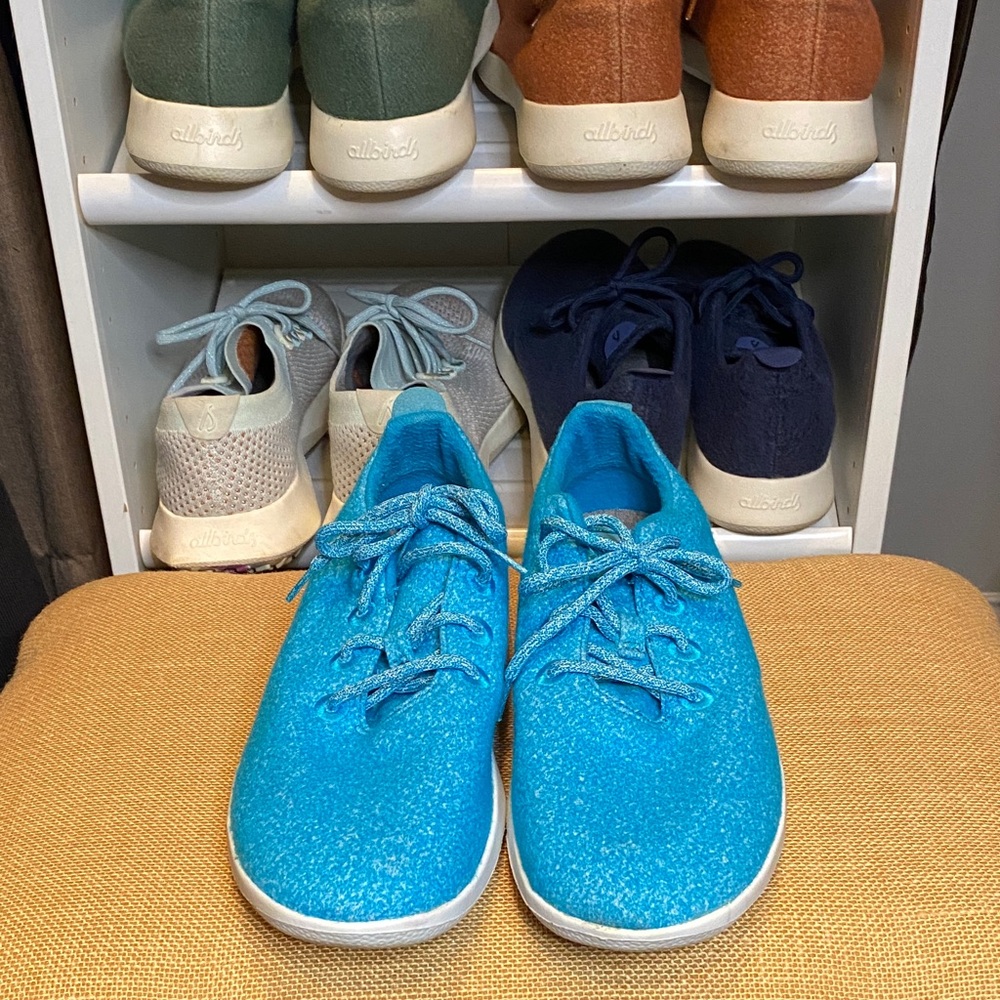 Allbirds Wool Runners Thrive Teal Mens 13